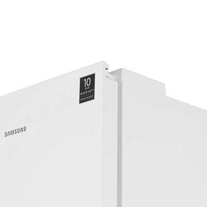 Холодильник с морозильником Samsung RB36T604FWW/WT белый