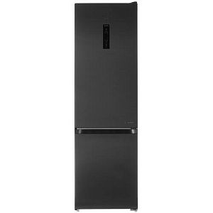 Холодильник с морозильником Hotpoint-Ariston HTR 8202I BX O3 черный