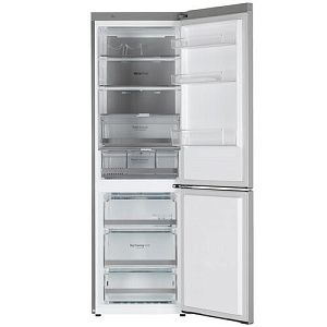 Холодильник с морозильником LG GA-B459MAUM серый