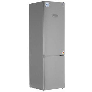 Холодильник с морозильником Bosch KGN39VL25R серебристый