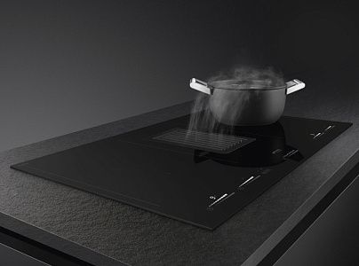 Варочная панель с вытяжкой Smeg HOBD682D1