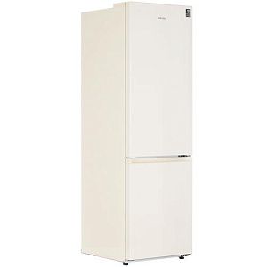Холодильник с морозильником Samsung RB36T604FEL/WT бежевый