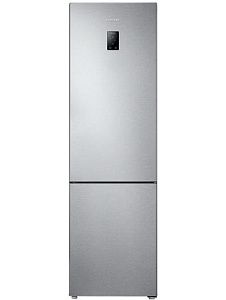Холодильник с морозильником Samsung RB37A5200SA/WT серебристый