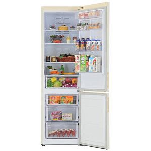 Холодильник с морозильником Samsung RB37A52N0EL бежевый