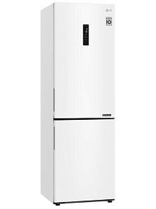 Холодильник с морозильником LG GA-B459CQSL белый
