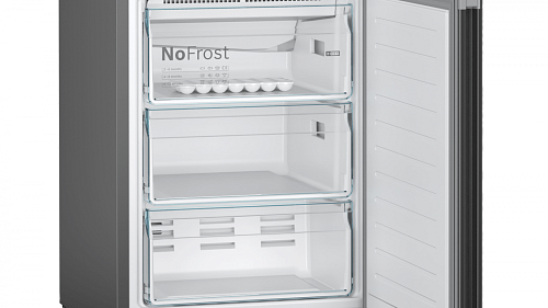 Холодильник с нижней морозильной камерой BOSCH KGN39XC27R