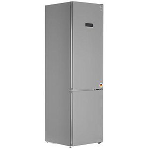 Холодильник с морозильником Bosch KGN39VI25R серебристый