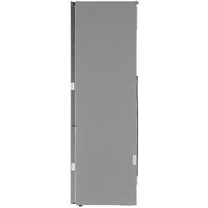 Холодильник с морозильником LG GA-B509MAUM серебристый