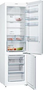 Холодильник с морозильником Bosch KGN39XW326 белый