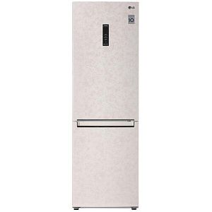 Холодильник с морозильником LG GA-B459SEUM бежевый