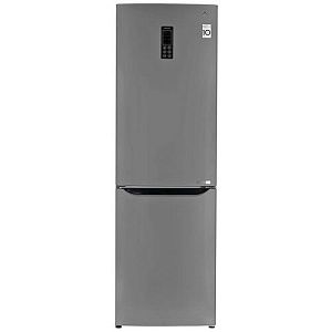 Холодильник с морозильником LG GA-B419SLUL серебристый