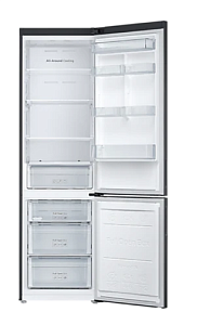 Холодильник с морозильником Samsung RB37A52N0B1 черный