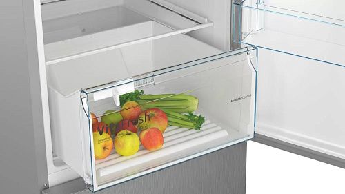 Холодильник с нижней морозильной камерой BOSCH KGN39UL25R