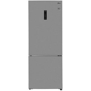 Холодильник с морозильником LG GC-B569PMCM серебристый