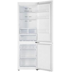 Холодильник с морозильником Samsung RB36T604FWW/WT белый