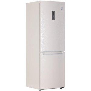 Холодильник с морозильником LG GA-B459SEUM бежевый
