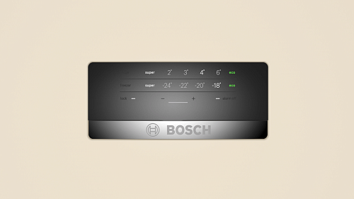 Холодильник с нижней морозильной камерой BOSCH KGN39XK28R