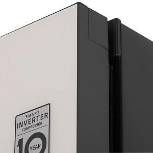 Морозильный шкаф LG GC-B404FEQM бежевый