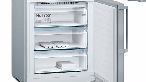 Холодильник с нижней морозильной камерой BOSCH KGN49XI2OR
