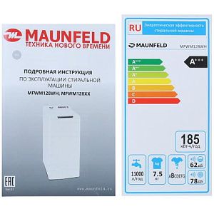Стиральная машина MAUNFELD MFWM128WH