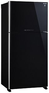 Двухкамерный холодильник Sharp SJXG60PGBK