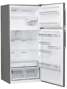 Холодильник с морозильником Hotpoint-Ariston HA84TE 72 XO3 серебристый