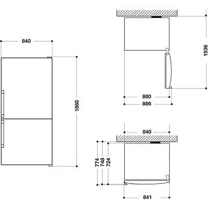 Холодильник с морозильником Hotpoint-Ariston HA84BE 72 XO3 2 серебристый