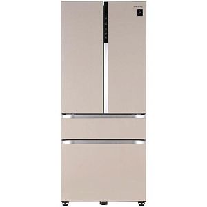 Холодильник многодверный Samsung RF50N5861FG/WT бежевый