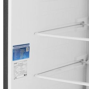 Холодильник с морозильником Samsung RB34T670FBN/WT черный