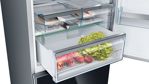 Холодильник с нижней морозильной камерой BOSCH KGN49LB20R