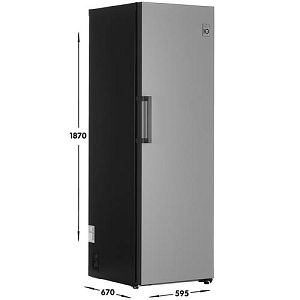 Холодильник без морозильника LG GC-B401FAPM серебристый