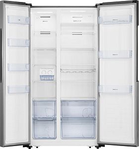 Двухкамерный холодильник Gorenje NRS9181MX