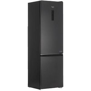 Холодильник с морозильником Hotpoint-Ariston HTR 9202I BX O3 черный