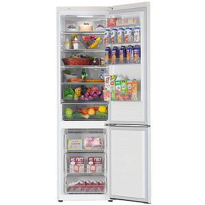Холодильник с морозильником LG GA-B509MEQM бежевый