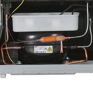 Холодильник с морозильником Samsung RB37A5470SA/WT серебристый