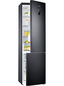 Холодильник с морозильником Samsung RB37A52N0B1 черный