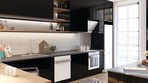 Двухкамерный холодильник Gorenje NRK612ORAW