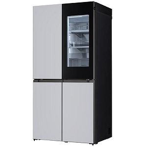 Холодильник многодверный LG GR-A24FQAKM серый