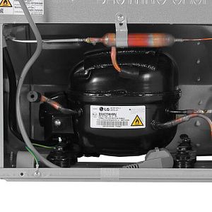 Холодильник с морозильником LG GA-B509CLCL серебристый