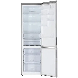 Холодильник с морозильником Samsung RB37P5300SA серебристый