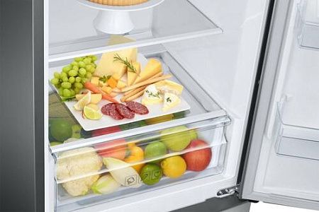 Холодильник с морозильником Samsung RB37A50N0SA серый