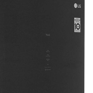 Холодильник с морозильником LG GA-B509PBAM черный