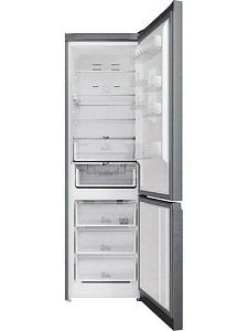 Холодильник с морозильником Hotpoint-Ariston HTW 8202I MX серебристый