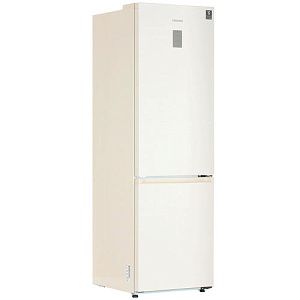 Холодильник с морозильником Samsung RB36T674FEL/WT бежевый