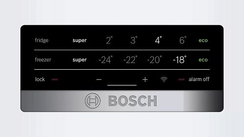 Холодильник с нижней морозильной камерой BOSCH KGN49XW20R