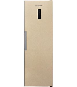 Морозильник SCANDILUX FN711E12B, бежевый