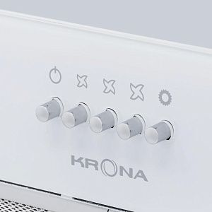 Встраиваемая вытяжка Krona SINTIA 600 WHITE PB