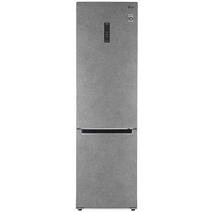 Холодильник с морозильником LG GA-B509MCUM серый