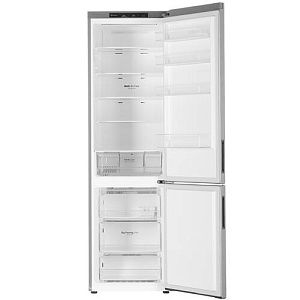 Холодильник с морозильником LG GA-B509CLCL серебристый
