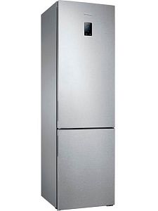 Холодильник с морозильником Samsung RB37A5200SA/WT серебристый